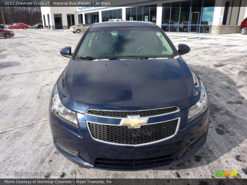 Imperial Blue Metallic / Jet Black 2011 Chevrolet Cruze LT