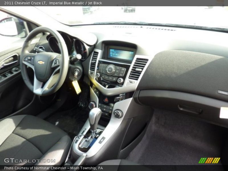Imperial Blue Metallic / Jet Black 2011 Chevrolet Cruze LT