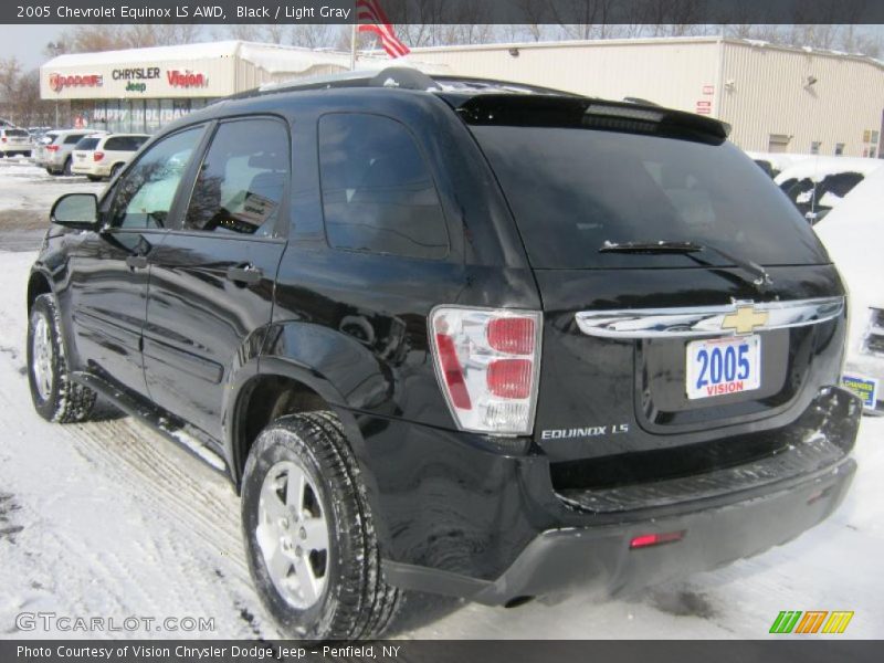 Black / Light Gray 2005 Chevrolet Equinox LS AWD