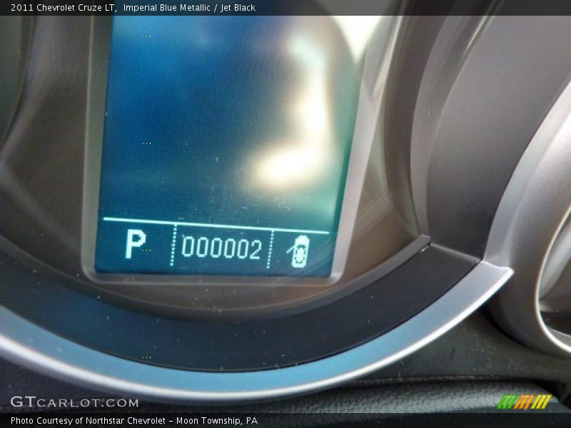Imperial Blue Metallic / Jet Black 2011 Chevrolet Cruze LT