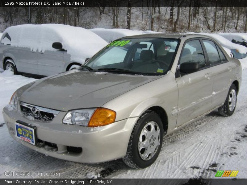 Sand Mica / Beige 1999 Mazda Protege DX