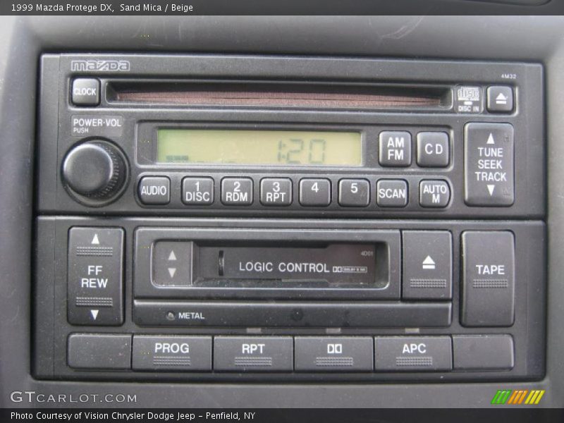 Sand Mica / Beige 1999 Mazda Protege DX