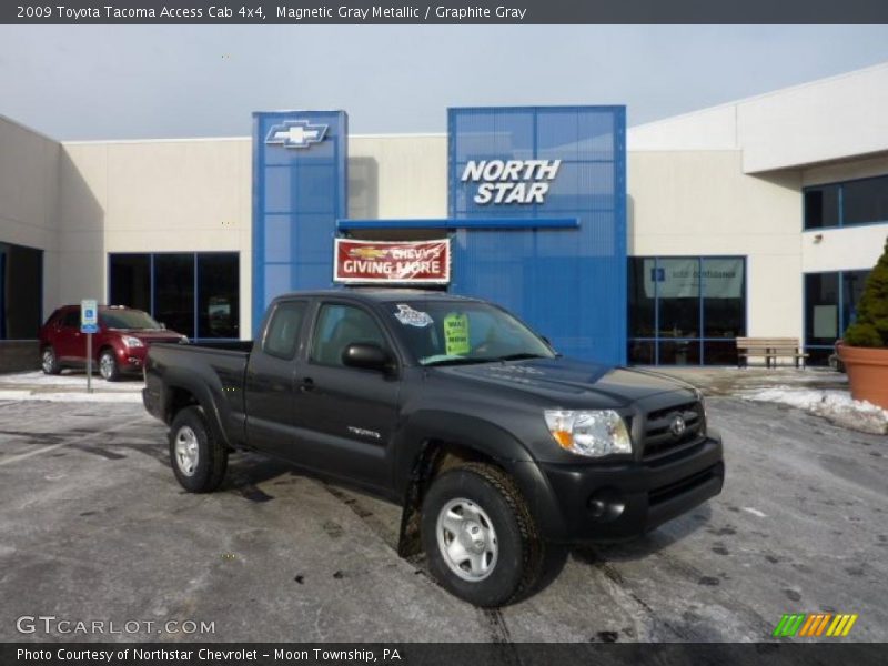 Magnetic Gray Metallic / Graphite Gray 2009 Toyota Tacoma Access Cab 4x4