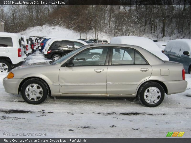 Sand Mica / Beige 1999 Mazda Protege DX