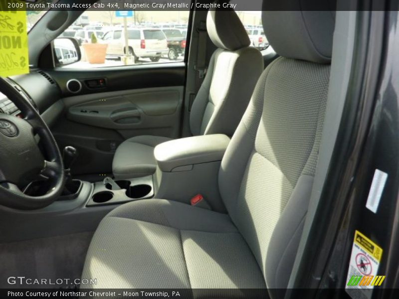 Magnetic Gray Metallic / Graphite Gray 2009 Toyota Tacoma Access Cab 4x4