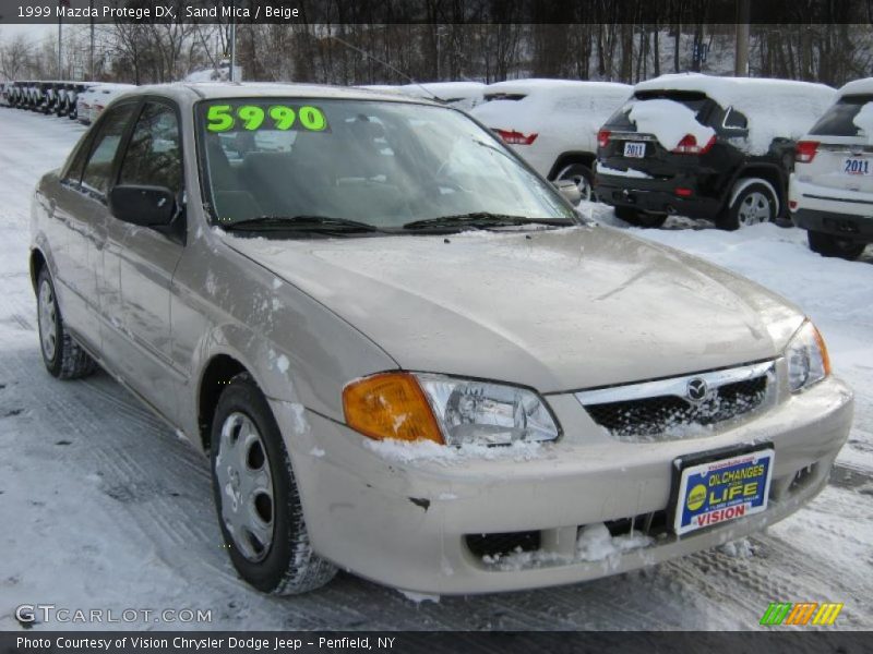 Sand Mica / Beige 1999 Mazda Protege DX