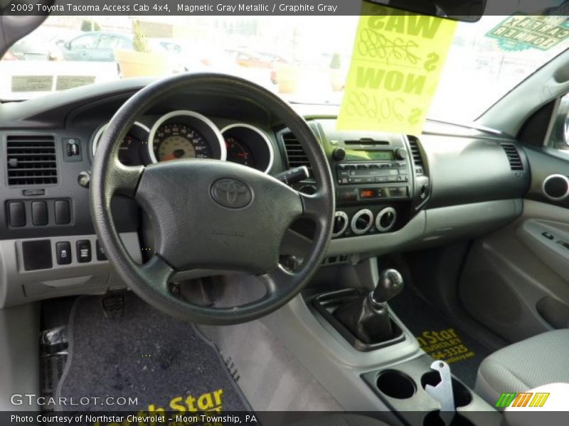 Magnetic Gray Metallic / Graphite Gray 2009 Toyota Tacoma Access Cab 4x4