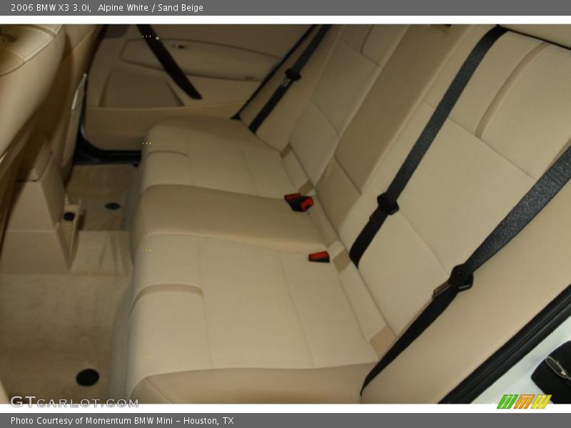 Alpine White / Sand Beige 2006 BMW X3 3.0i