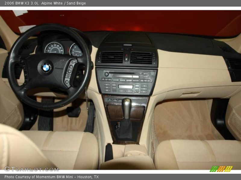 Alpine White / Sand Beige 2006 BMW X3 3.0i