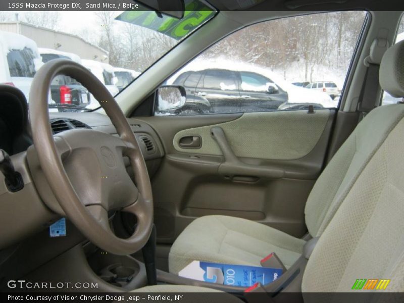 Sand Mica / Beige 1999 Mazda Protege DX