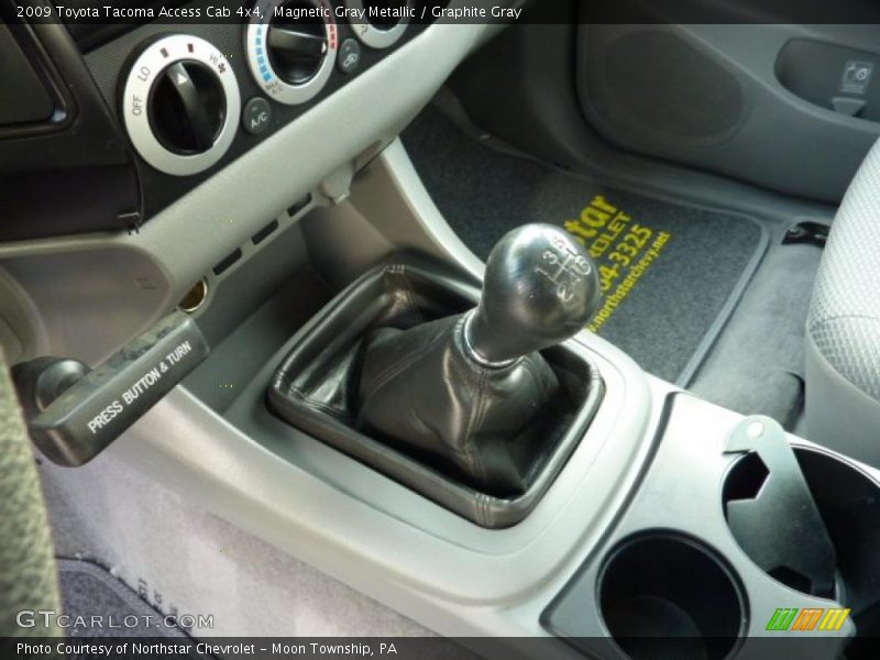 Magnetic Gray Metallic / Graphite Gray 2009 Toyota Tacoma Access Cab 4x4
