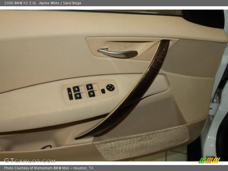Alpine White / Sand Beige 2006 BMW X3 3.0i