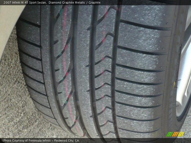 Diamond Graphite Metallic / Graphite 2007 Infiniti M 45 Sport Sedan
