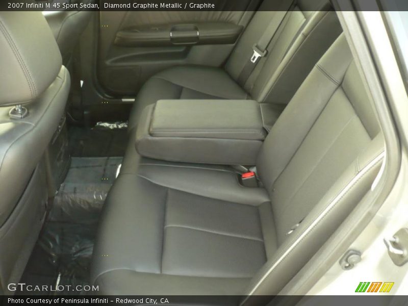 Diamond Graphite Metallic / Graphite 2007 Infiniti M 45 Sport Sedan