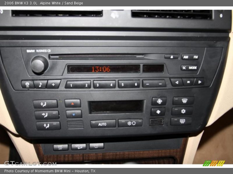 Alpine White / Sand Beige 2006 BMW X3 3.0i