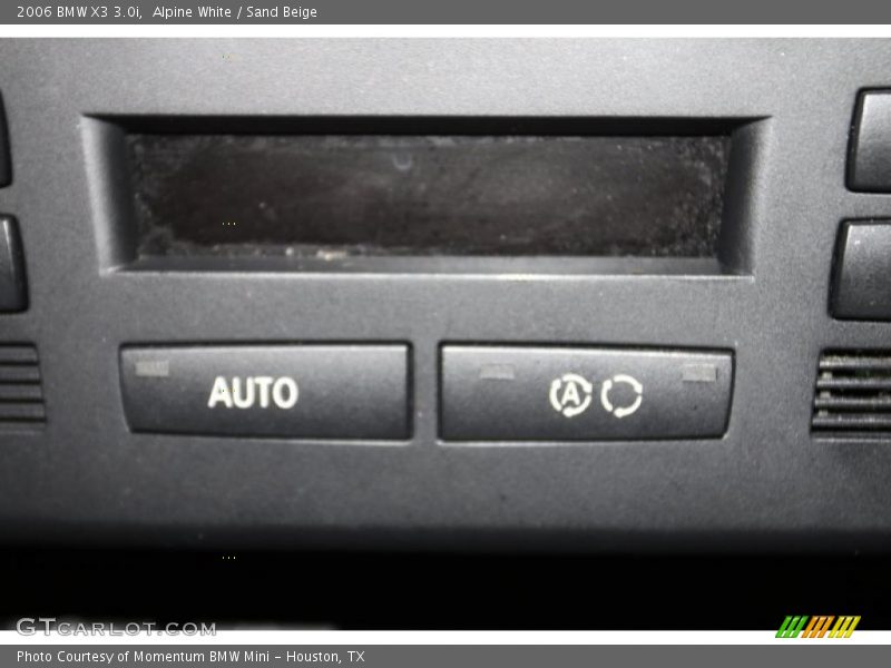 Alpine White / Sand Beige 2006 BMW X3 3.0i