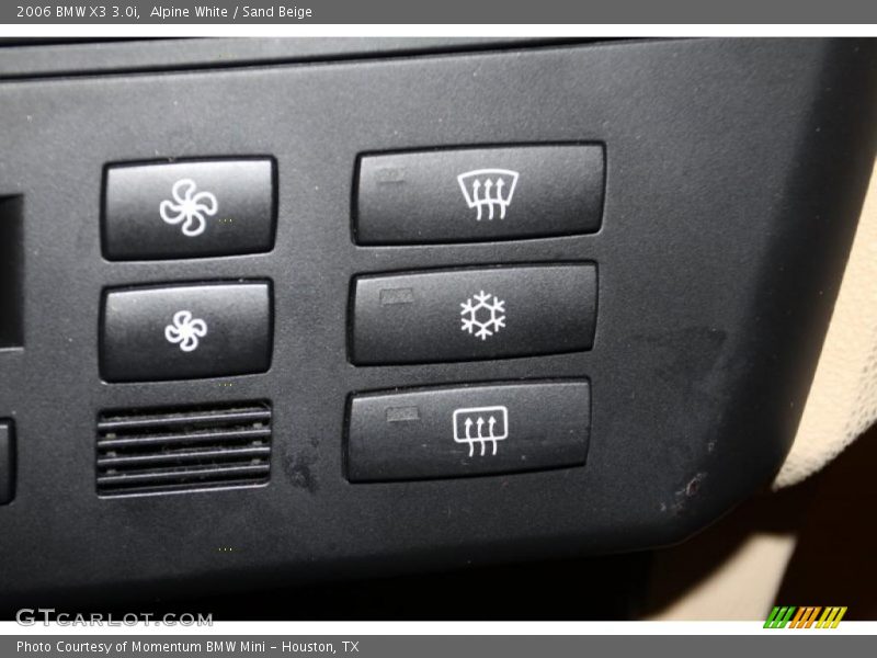 Alpine White / Sand Beige 2006 BMW X3 3.0i