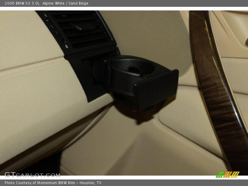 Alpine White / Sand Beige 2006 BMW X3 3.0i