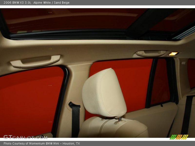 Alpine White / Sand Beige 2006 BMW X3 3.0i