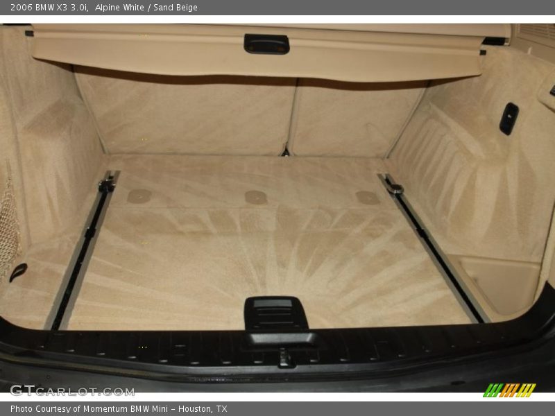 Alpine White / Sand Beige 2006 BMW X3 3.0i