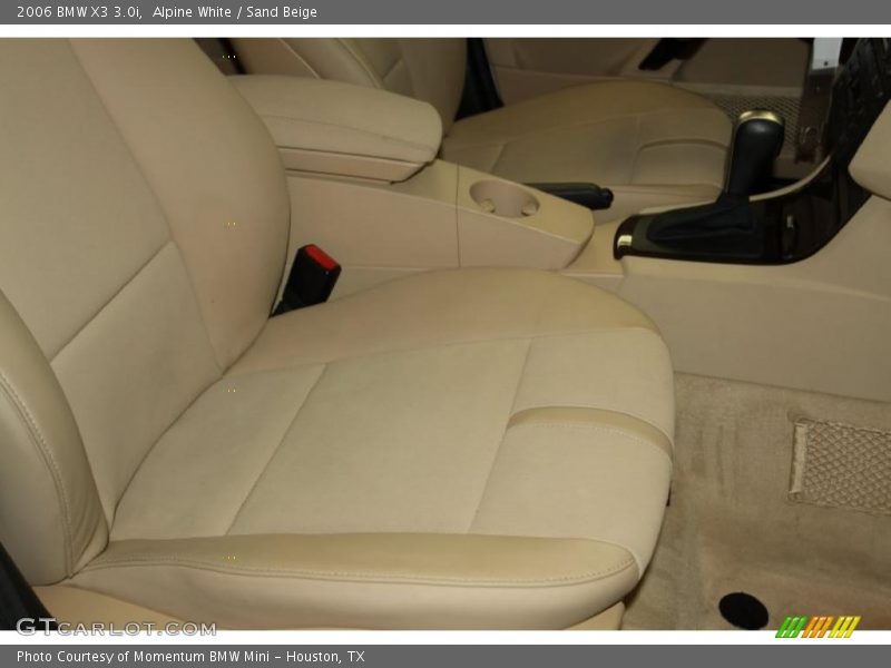 Alpine White / Sand Beige 2006 BMW X3 3.0i