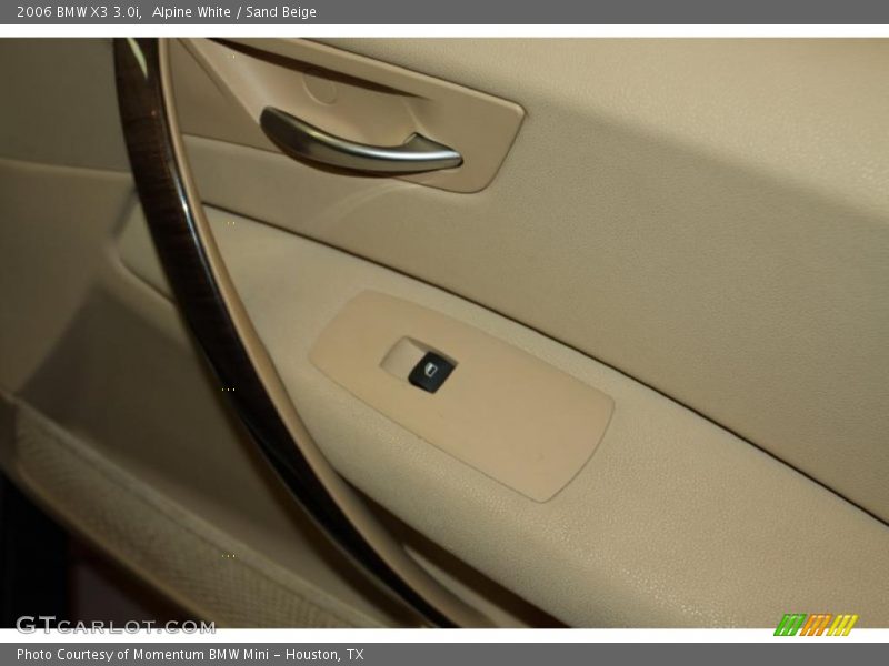 Alpine White / Sand Beige 2006 BMW X3 3.0i