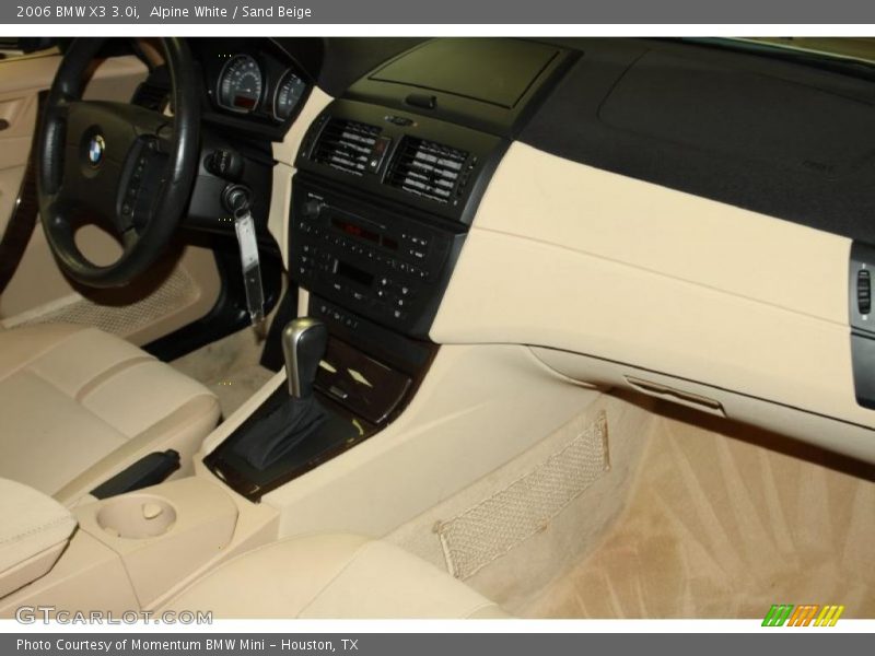 Alpine White / Sand Beige 2006 BMW X3 3.0i