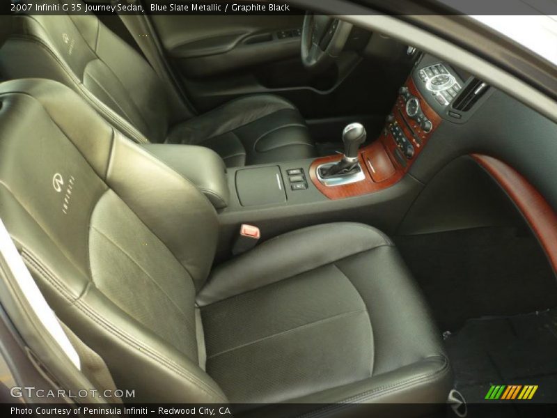  2007 G 35 Journey Sedan Graphite Black Interior
