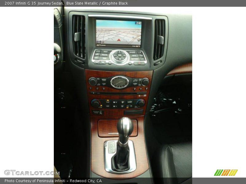  2007 G 35 Journey Sedan 5 Speed Automatic Shifter