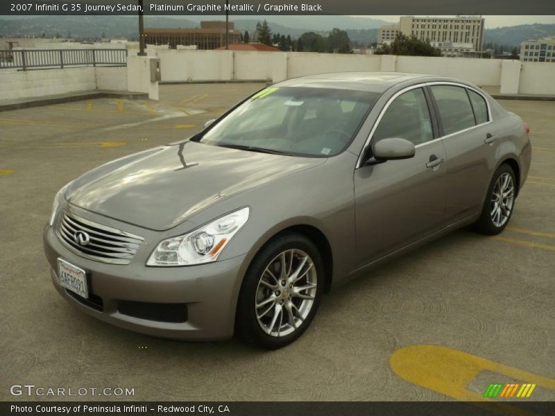 Front 3/4 View of 2007 G 35 Journey Sedan