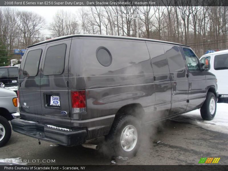 Dark Shadow Grey Metallic / Medium Flint 2008 Ford E Series Van E250 Super Duty Cargo