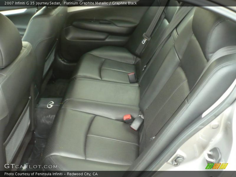 Platinum Graphite Metallic / Graphite Black 2007 Infiniti G 35 Journey Sedan
