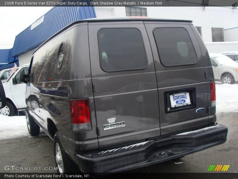 Dark Shadow Grey Metallic / Medium Flint 2008 Ford E Series Van E250 Super Duty Cargo