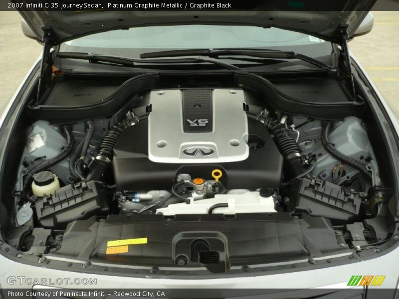 Platinum Graphite Metallic / Graphite Black 2007 Infiniti G 35 Journey Sedan