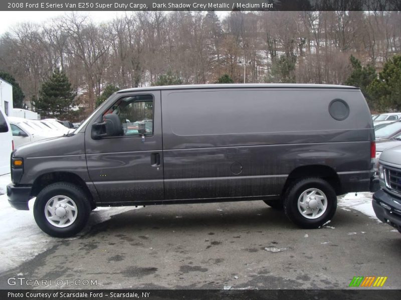 Dark Shadow Grey Metallic / Medium Flint 2008 Ford E Series Van E250 Super Duty Cargo