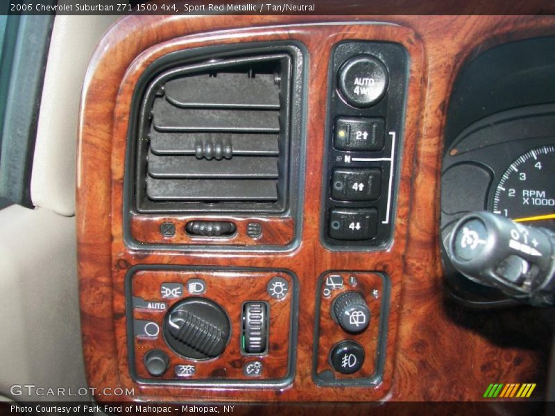 Sport Red Metallic / Tan/Neutral 2006 Chevrolet Suburban Z71 1500 4x4