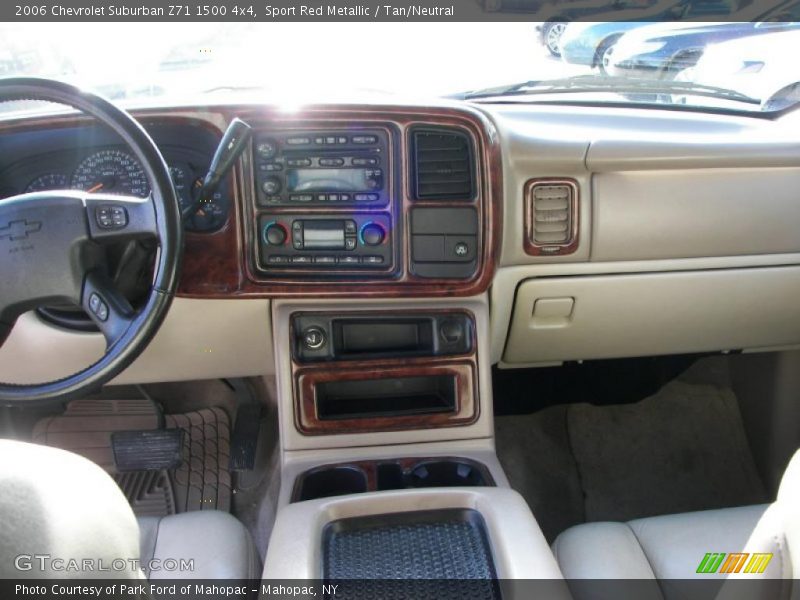 Sport Red Metallic / Tan/Neutral 2006 Chevrolet Suburban Z71 1500 4x4