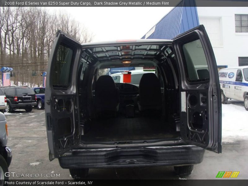 Dark Shadow Grey Metallic / Medium Flint 2008 Ford E Series Van E250 Super Duty Cargo