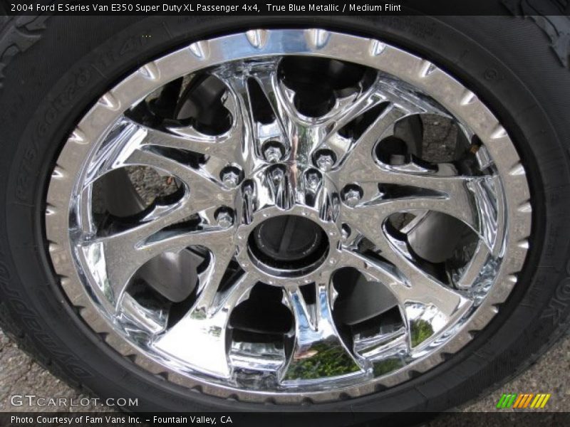 Custom Wheels of 2004 E Series Van E350 Super Duty XL Passenger 4x4