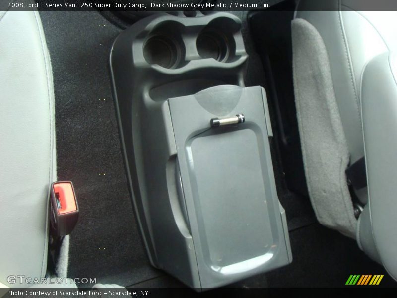 Dark Shadow Grey Metallic / Medium Flint 2008 Ford E Series Van E250 Super Duty Cargo