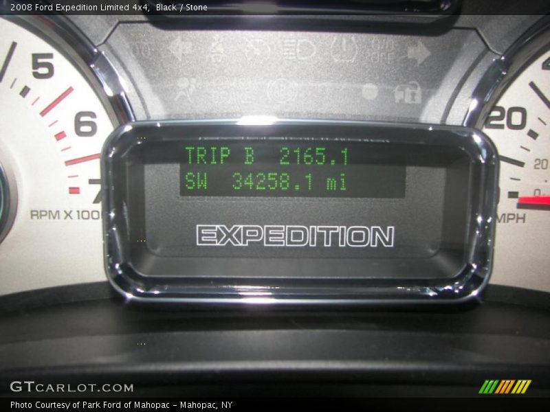 Black / Stone 2008 Ford Expedition Limited 4x4