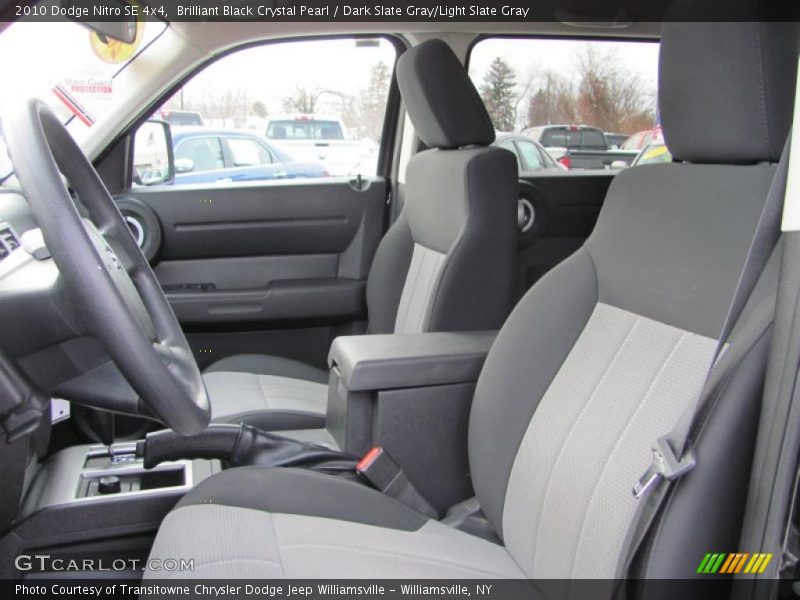 Brilliant Black Crystal Pearl / Dark Slate Gray/Light Slate Gray 2010 Dodge Nitro SE 4x4