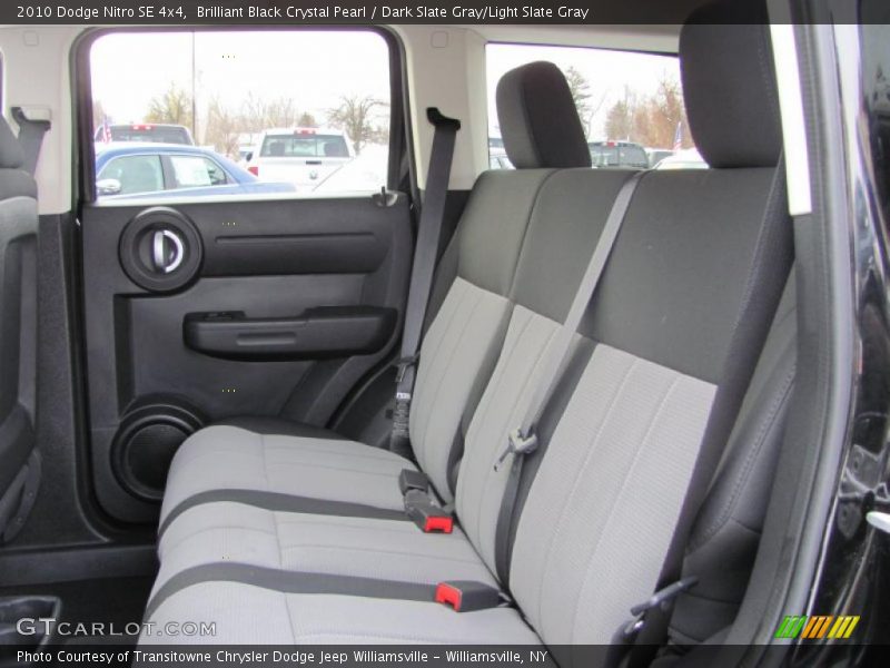 Brilliant Black Crystal Pearl / Dark Slate Gray/Light Slate Gray 2010 Dodge Nitro SE 4x4