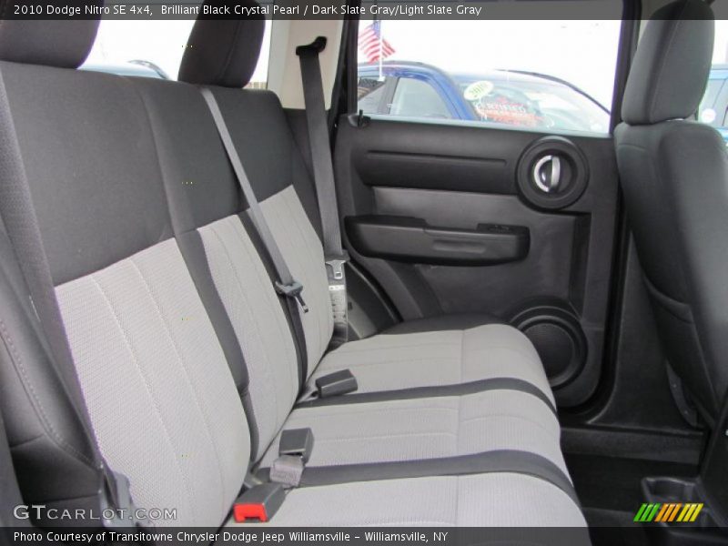 Brilliant Black Crystal Pearl / Dark Slate Gray/Light Slate Gray 2010 Dodge Nitro SE 4x4