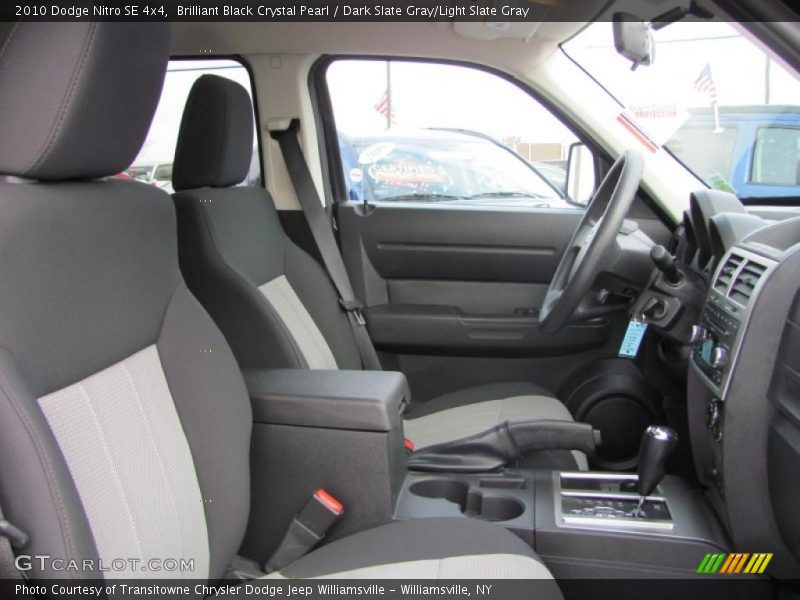 Brilliant Black Crystal Pearl / Dark Slate Gray/Light Slate Gray 2010 Dodge Nitro SE 4x4