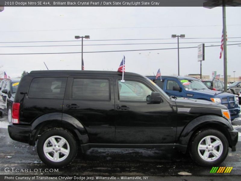 Brilliant Black Crystal Pearl / Dark Slate Gray/Light Slate Gray 2010 Dodge Nitro SE 4x4