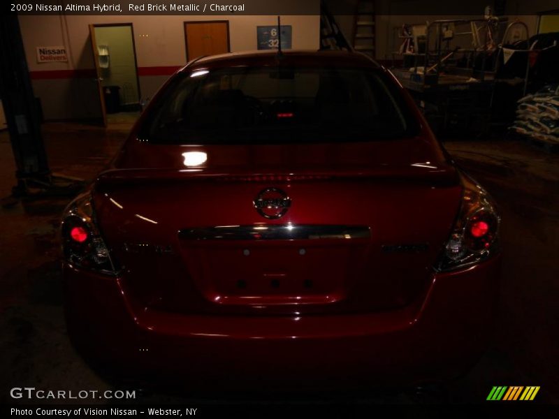 Red Brick Metallic / Charcoal 2009 Nissan Altima Hybrid