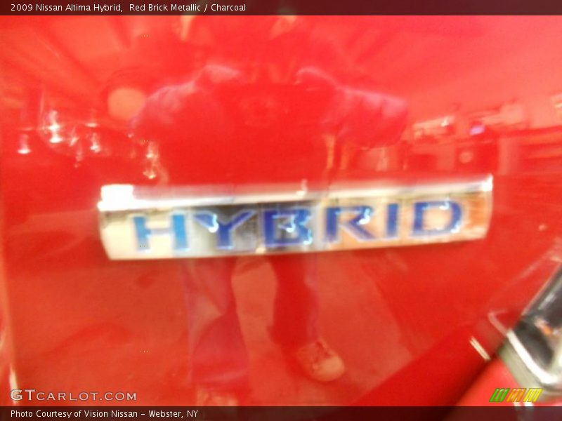 Red Brick Metallic / Charcoal 2009 Nissan Altima Hybrid