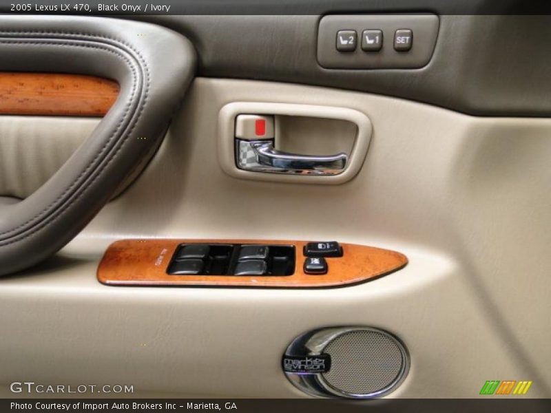 Controls of 2005 LX 470