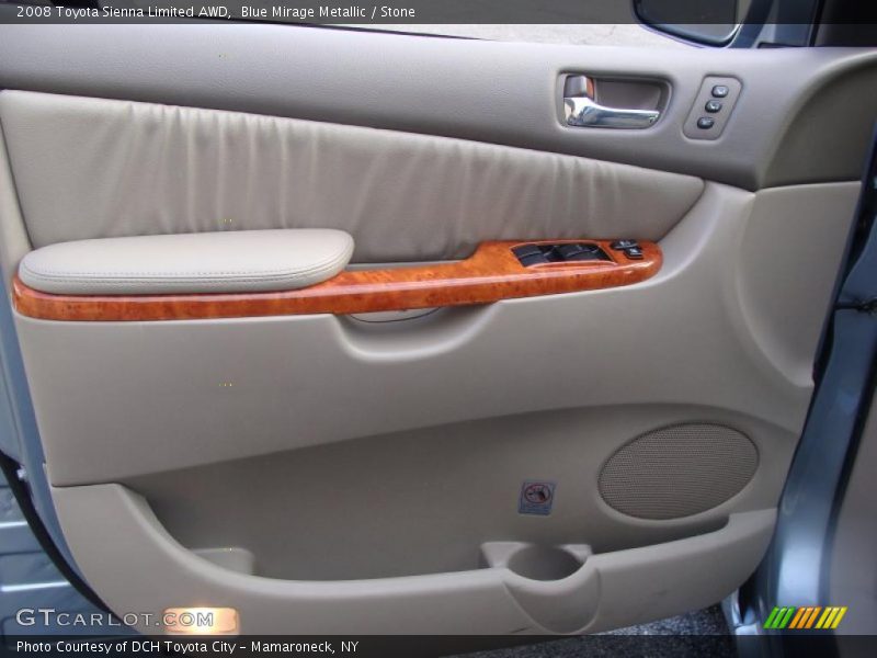 Blue Mirage Metallic / Stone 2008 Toyota Sienna Limited AWD